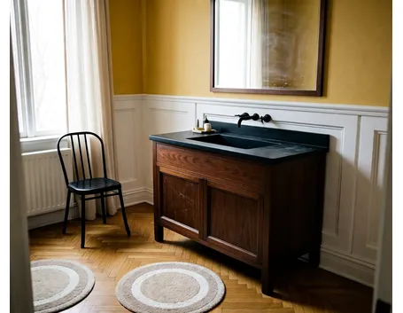 Mobile bagno arte povera