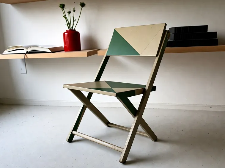 Sedia pieghevole minimal