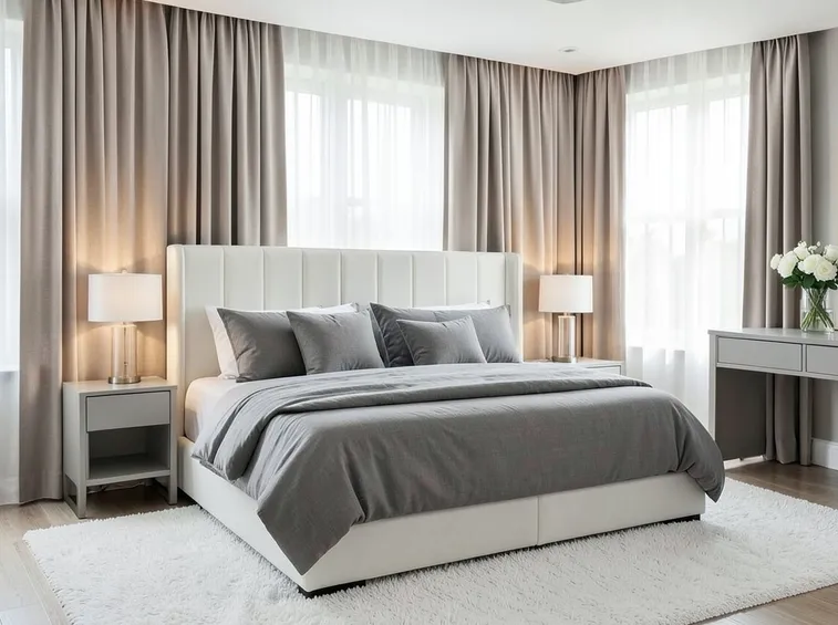 Un esempio di camera da letto matrimoniale