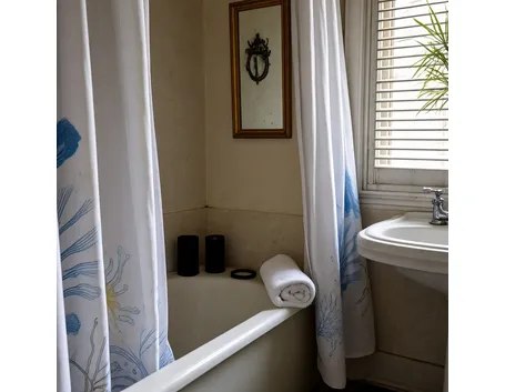 esempio di tenda per vasca da bagno