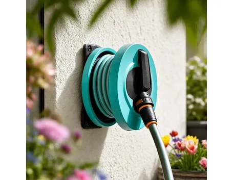 Avvolgitubo automatico modello agganciabile al muro