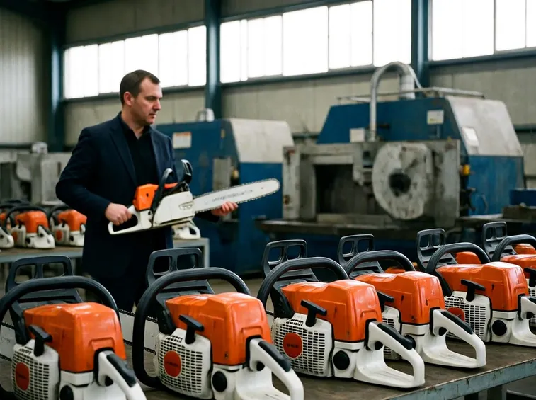 Reparto di collaudo della Stihl