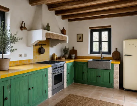 Cucina in muratura
