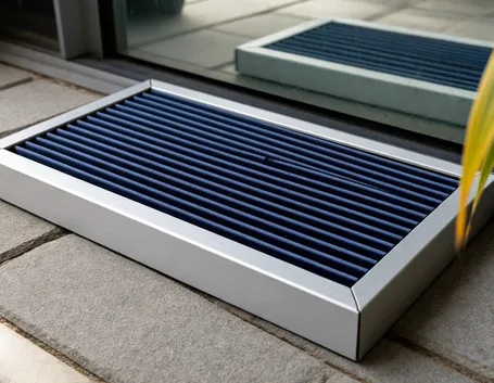 Zerbino tecnico in alluminio