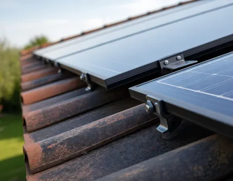 Fissaggio pannelli fotovoltaici