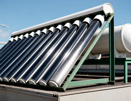 Pannello solare termico con serbatoio