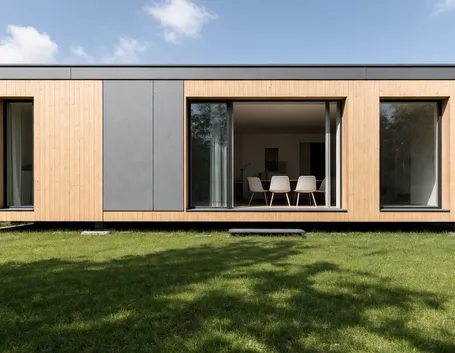 Casa prefabbricata in legno