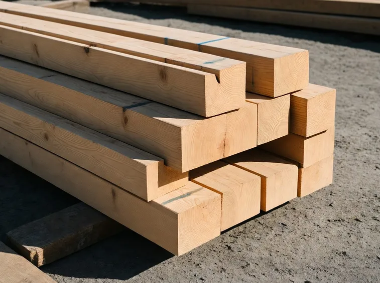 Travi in legno di abete