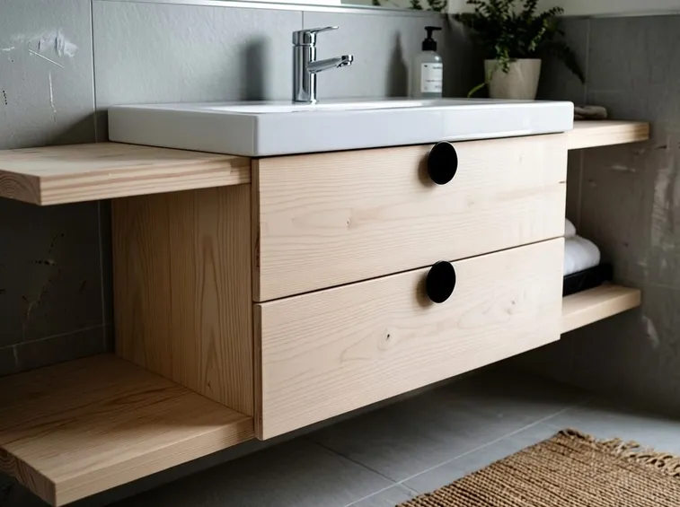 Mobile bagno legno