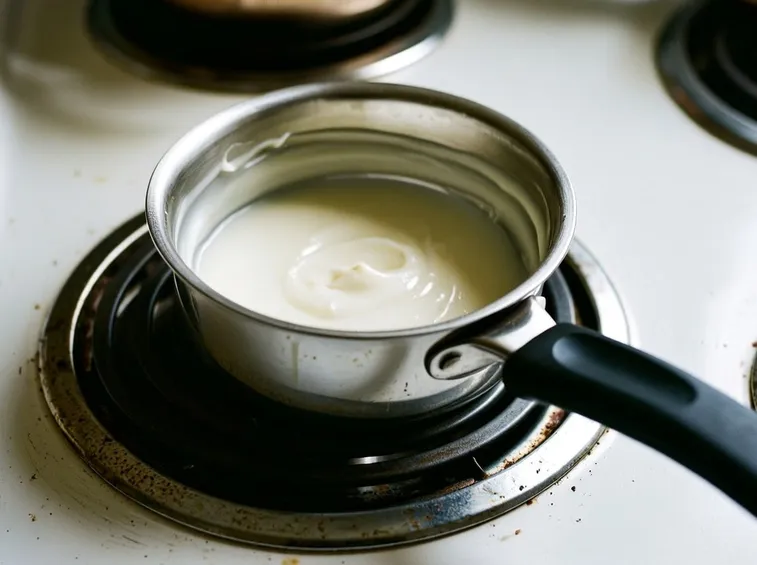 gelatina di colla riscaldata