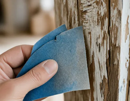 carta abrasiva per legno