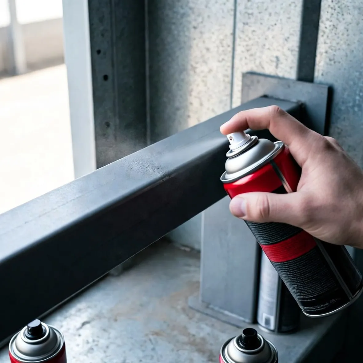 verniciare con spray