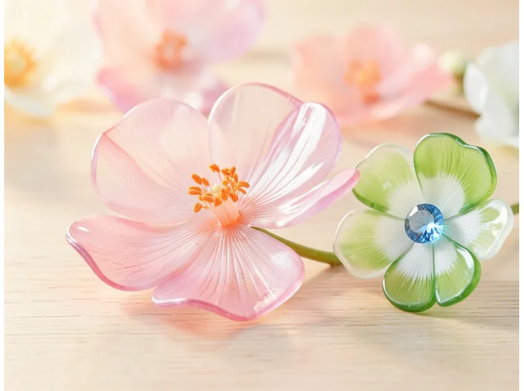 Fare fiori di vetro