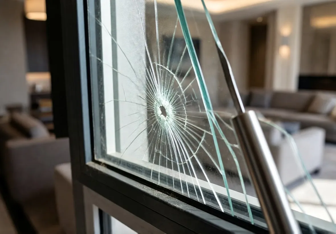 Il vetro antisfondamento difende dalle intrusioni