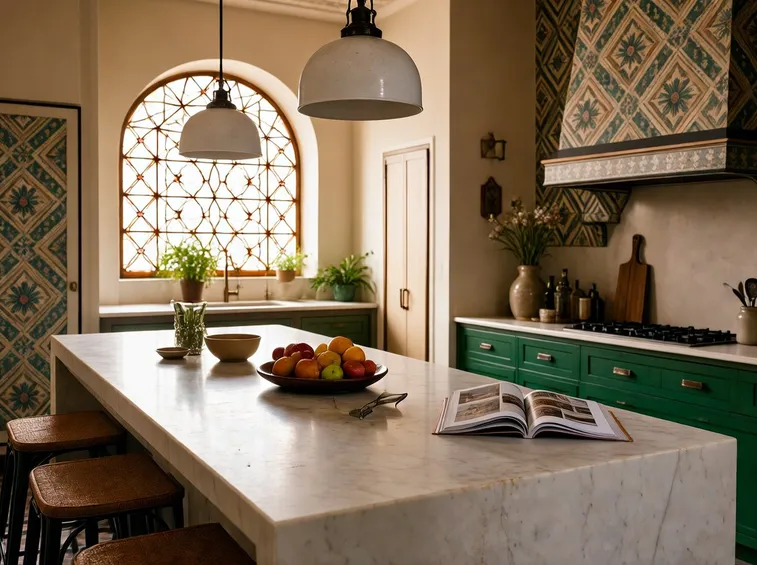 Finestra con vetrata decorata