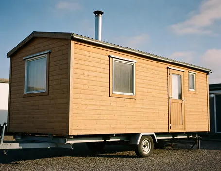 Casa mobile in legno