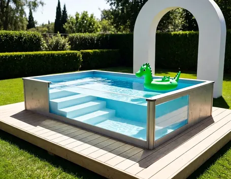 Piscina interrata in vetroresina
