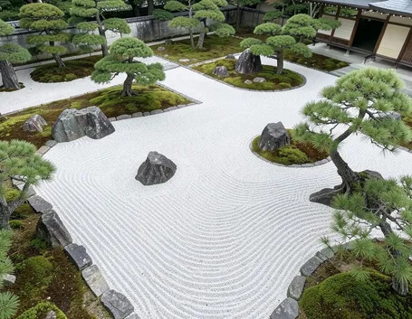 Giardino zen classico