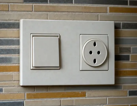 Presa elettrica con interruttore