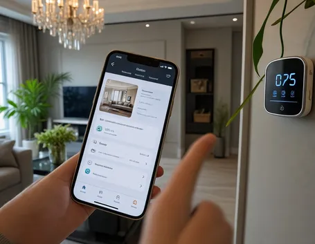 Sistema domotico da smartphone