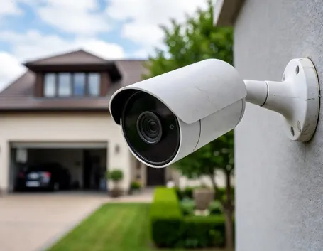 Videosorveglianza di una casa