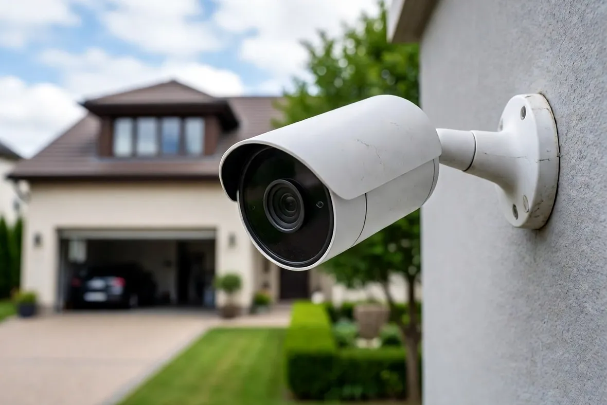 Videosorveglianza di una casa