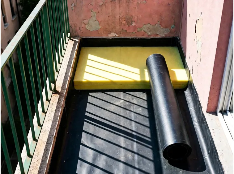 Isolamento termico di un terrazzo