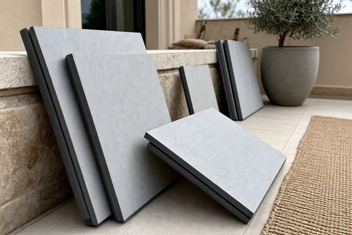 Materiale di isolamento termico del terrazzo