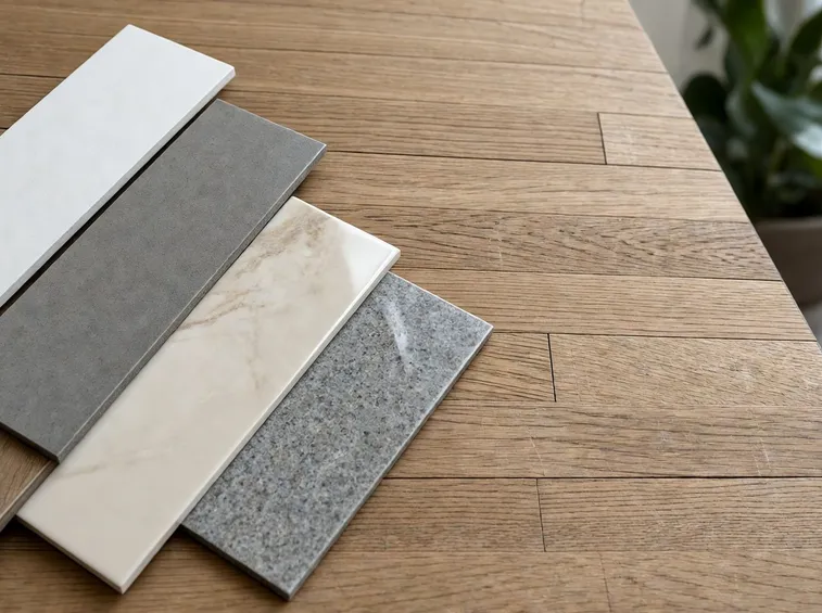 Dettaglio di parquet: venatura naturale