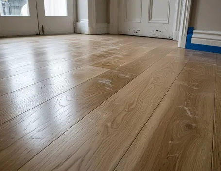 Esempio di parquet sbiancato