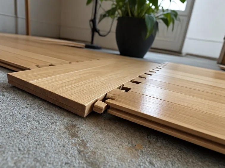 Esempio di parquet a incastro