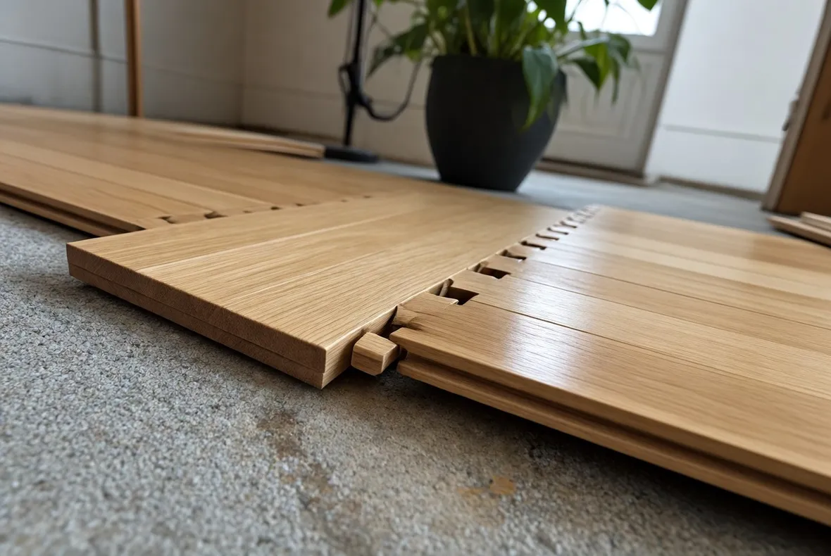 Esempio di parquet a incastro