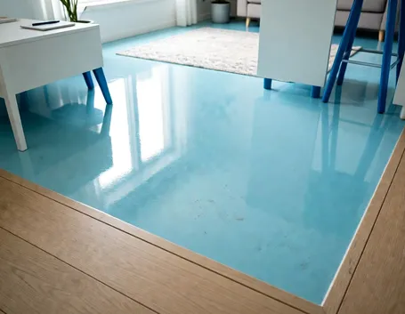 Colori pastello per i pavimenti in resina