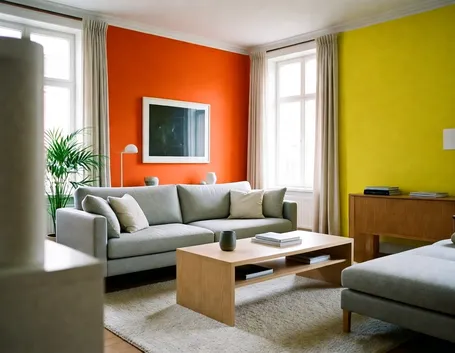 Abbinamento dei colori sulle pareti