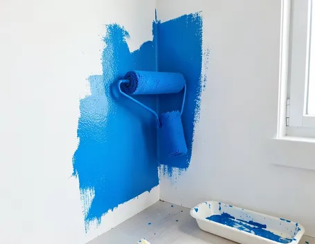 Un esempio di pittura da muro