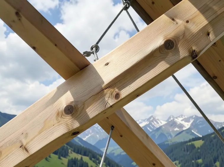 tetto in legno