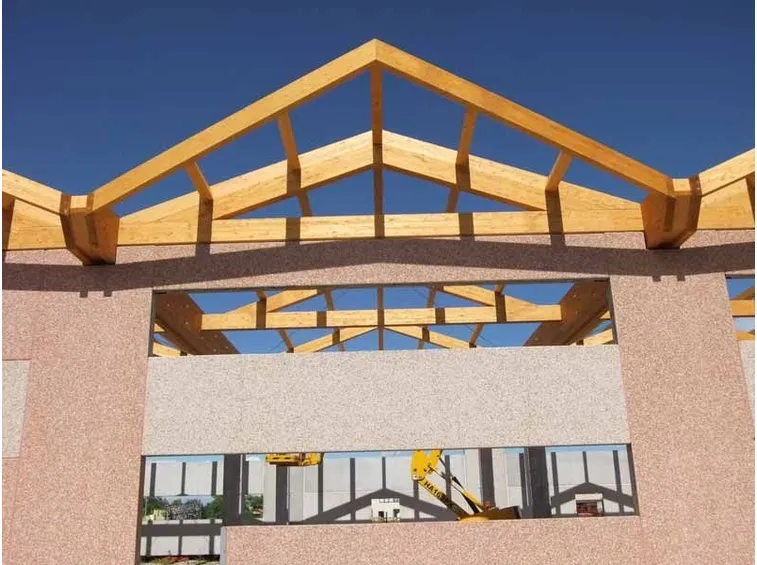 costruzione tetto in legno