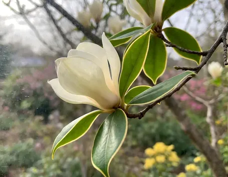 Magnolia in fiore