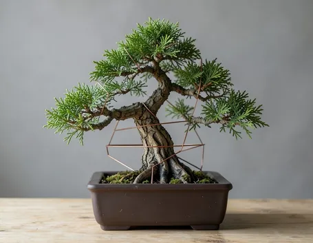 Bonsai in vaso