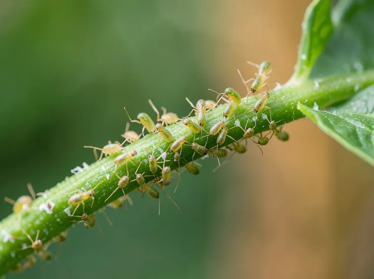 Infestazione afidi