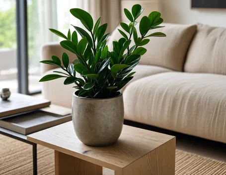Piante di zamioculcas